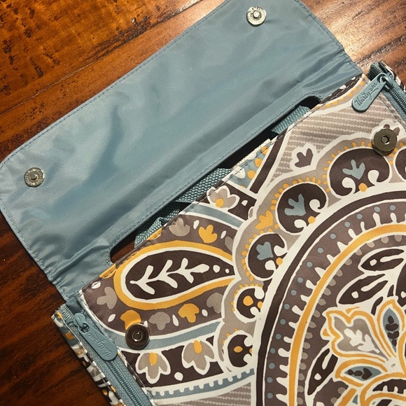 Thirty One Hanging Travel Jewelry Keeper Bag Parisian Garden NWOT - Picture 7 of 9